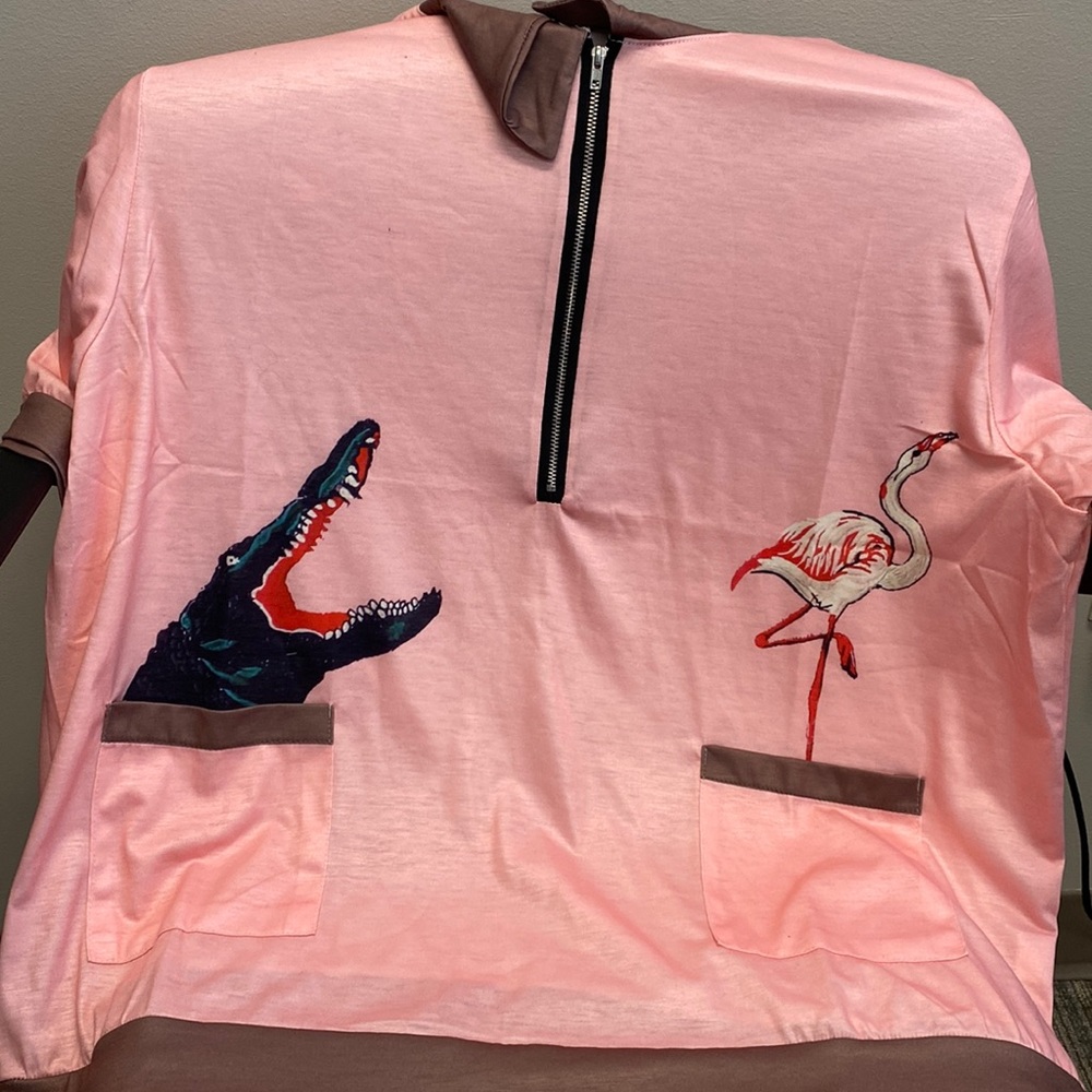 Flamingo shirt size Large